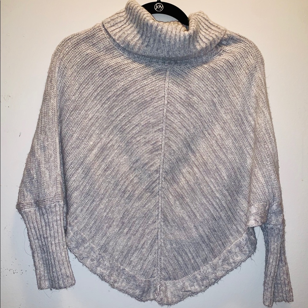 Grey Poncho
